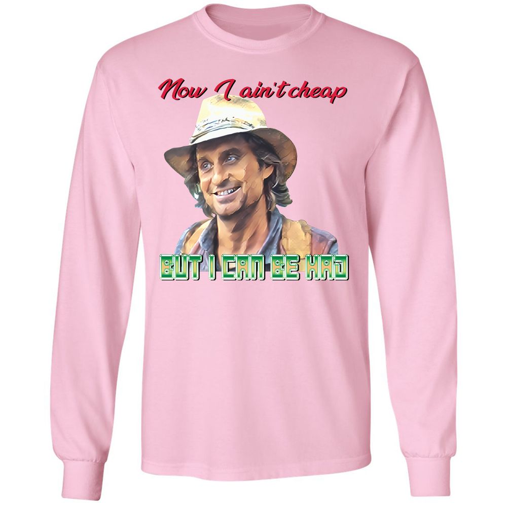 Long Sleeve T-Shirt - GS6WMLGQ - Light Pink - 3