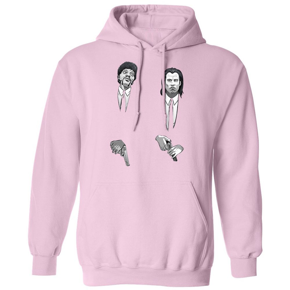 Classic Unisex Hoodie - KJKZ4PY5 - Light Pink - 3