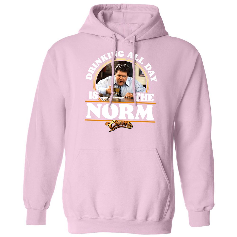 Classic Unisex Hoodie - HJQ82Y3S - Light Pink - 3