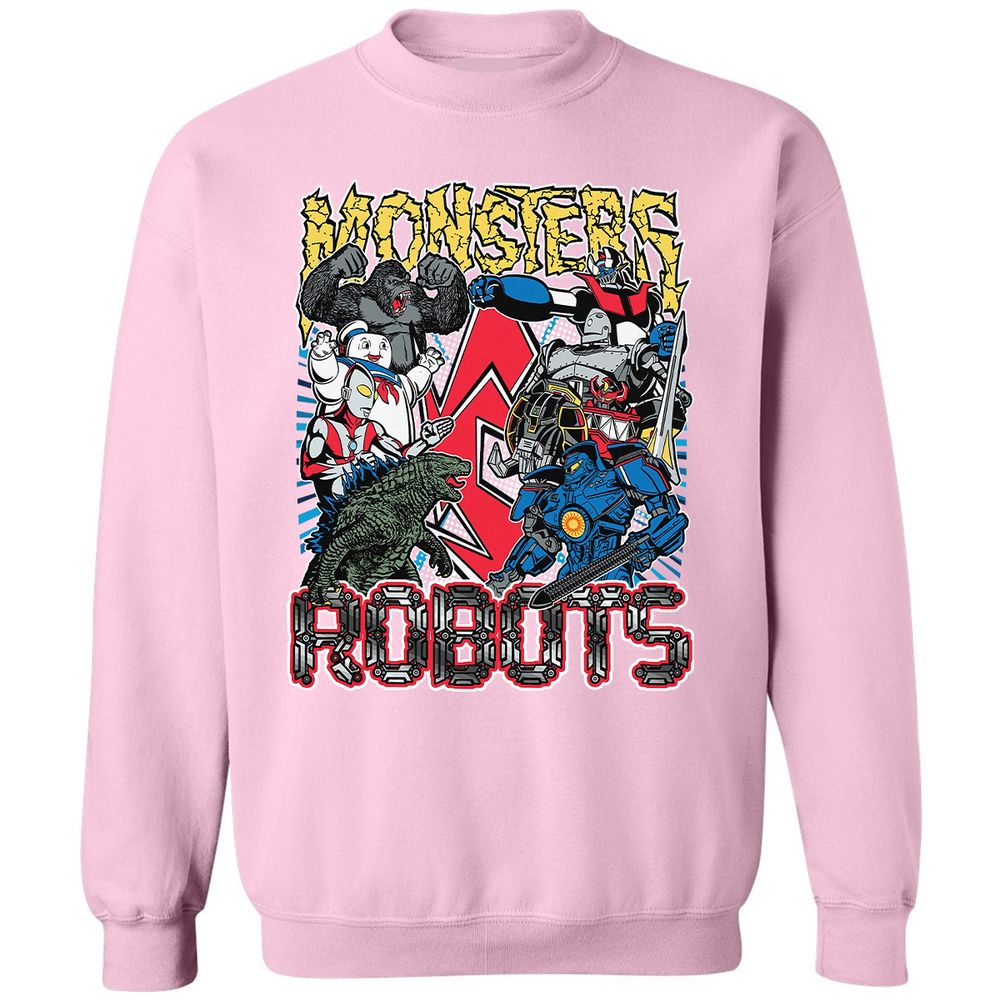 Classic Unisex Sweatshirt - SZ3S5JJQ - Light Pink - 3