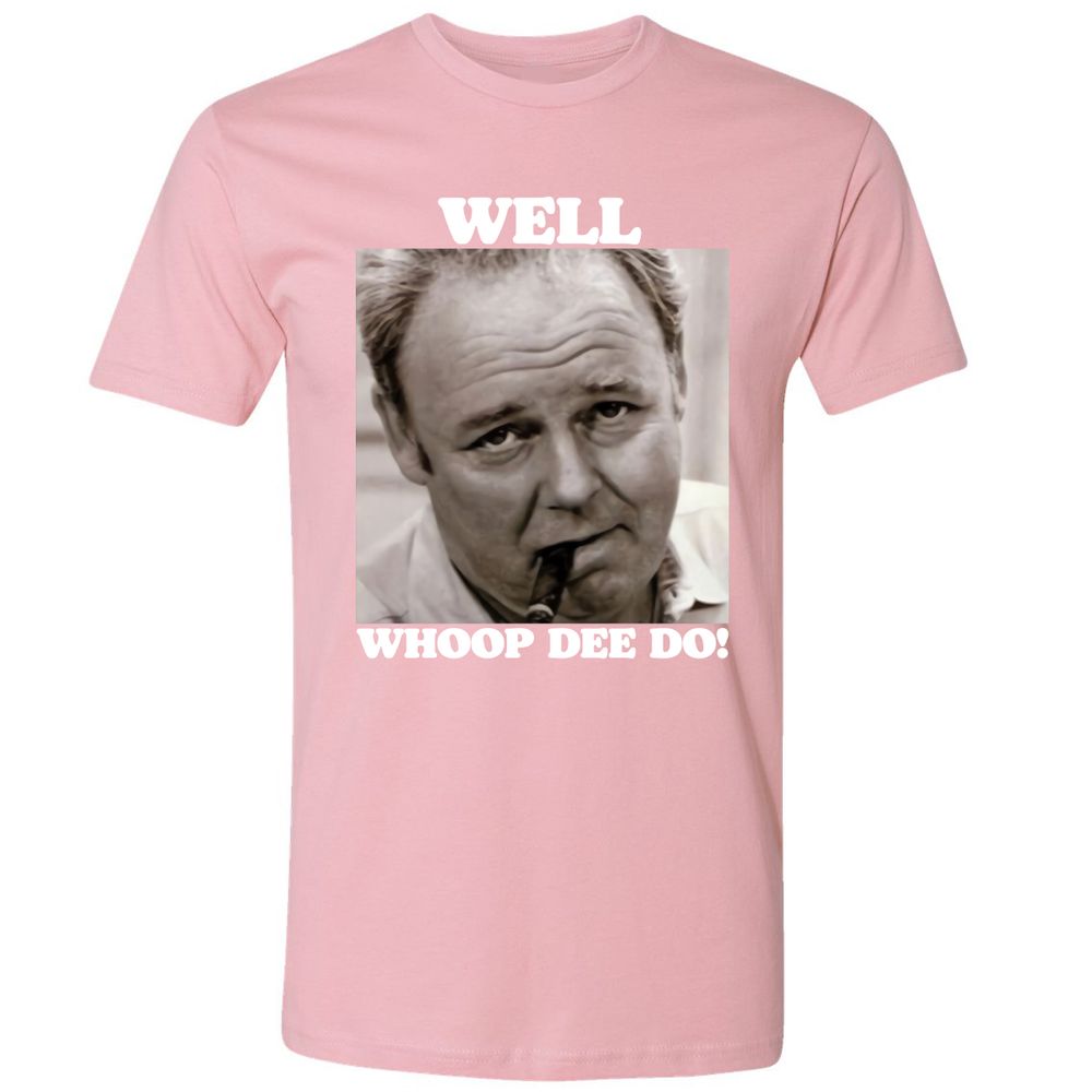 Funny 70s Tv Quote Whoop Dee Do - Light Pink - 3