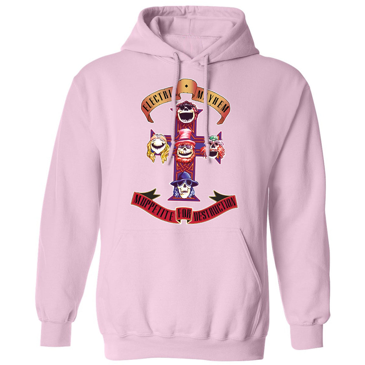 Classic Unisex Hoodie - B5G7ZUVT - Light Pink - 3