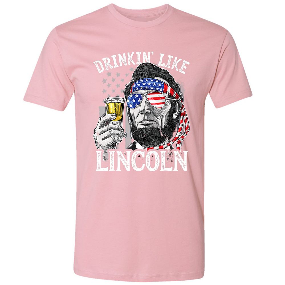 Premium Unisex T-Shirt - Y7JSPDEM - Light Pink - 3