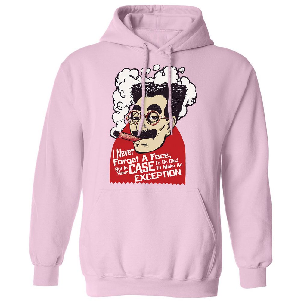 Classic Unisex Hoodie - Z51WU8A6 - Light Pink - 3