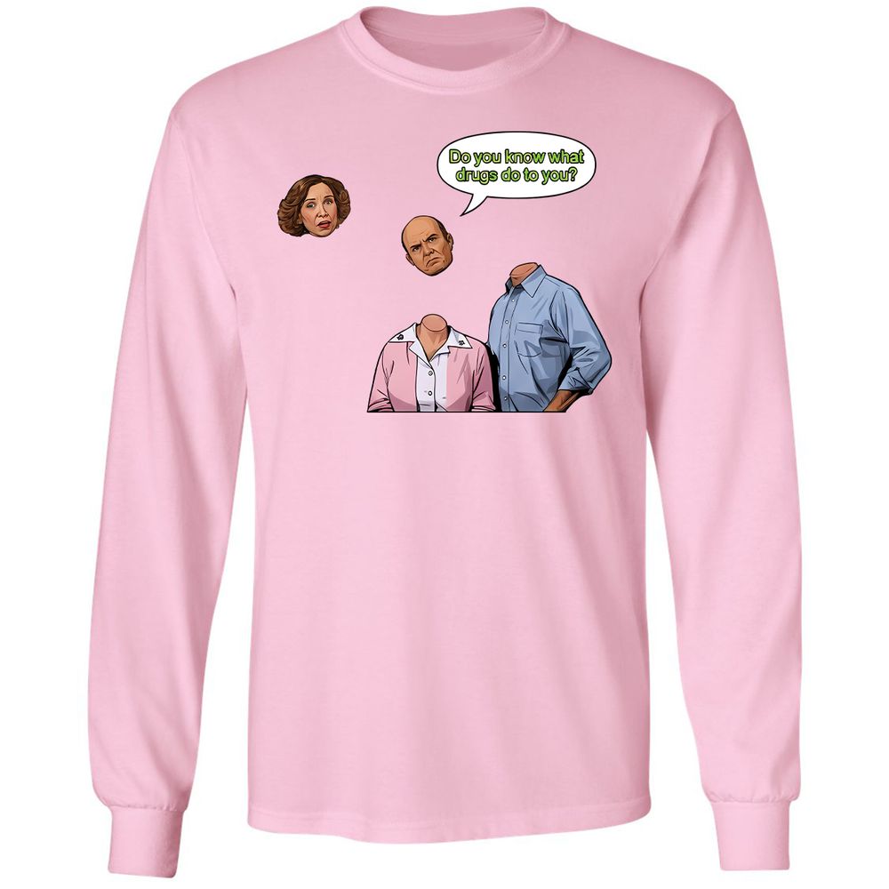 Long Sleeve T-Shirt - L466CKL9 - Light Pink - 3