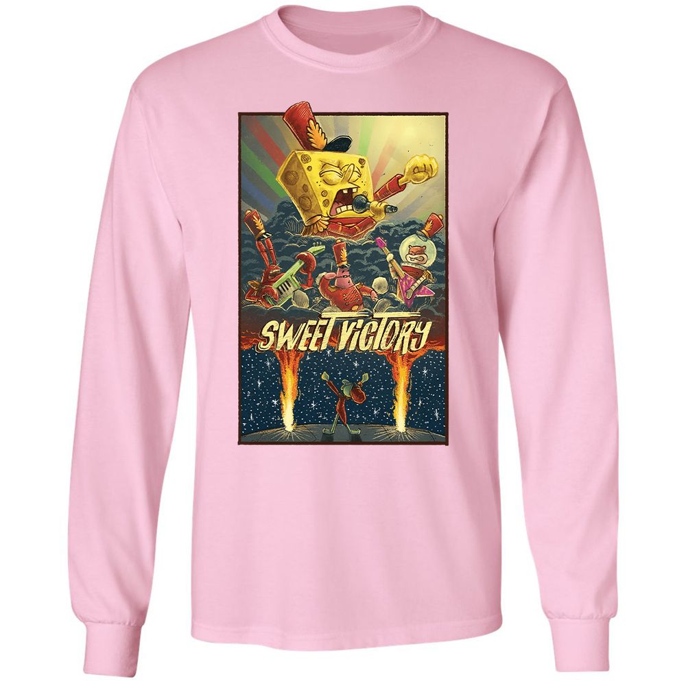 Long Sleeve T-Shirt - H1EQD94D - Light Pink - 3