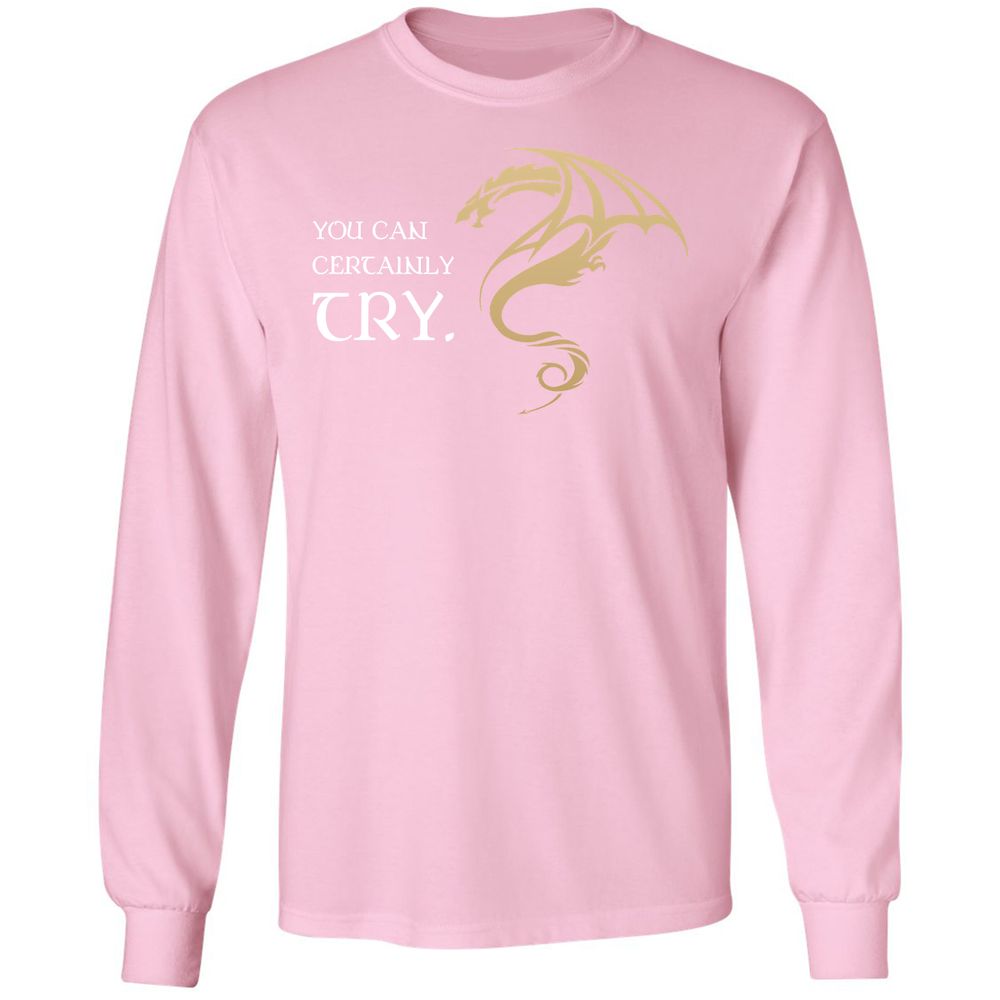 Long Sleeve T-Shirt - 3UUQLZF2 - Light Pink - 3