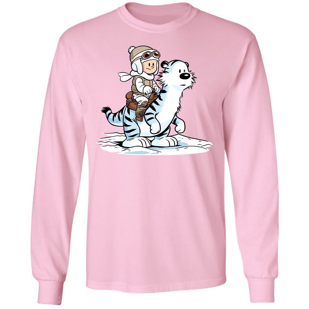 Long Sleeve T-Shirt - 4EJU4KV9 - Light Pink - 3