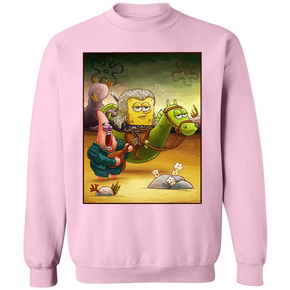 Classic Unisex Sweatshirt - VWPZBAWX - Light Pink - 3