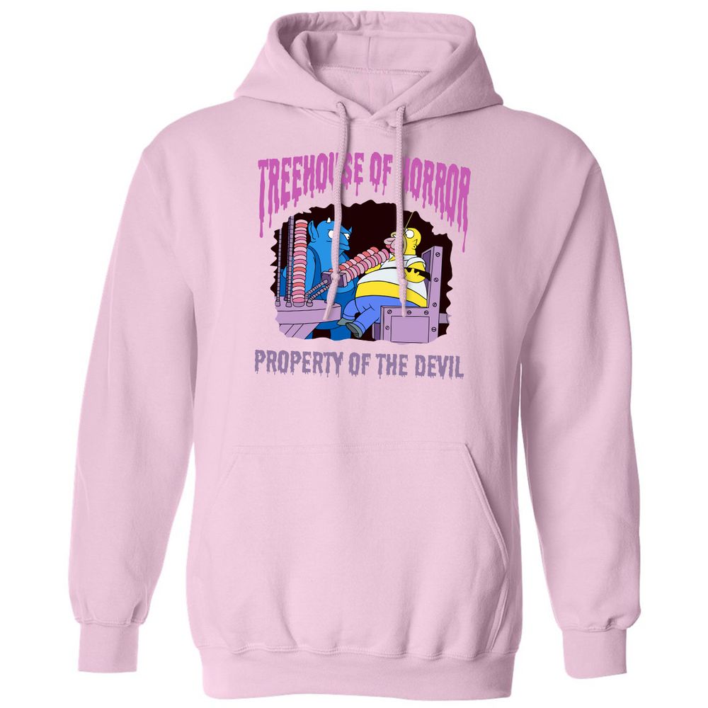 Classic Unisex Hoodie - LSVS6396 - Light Pink - 3