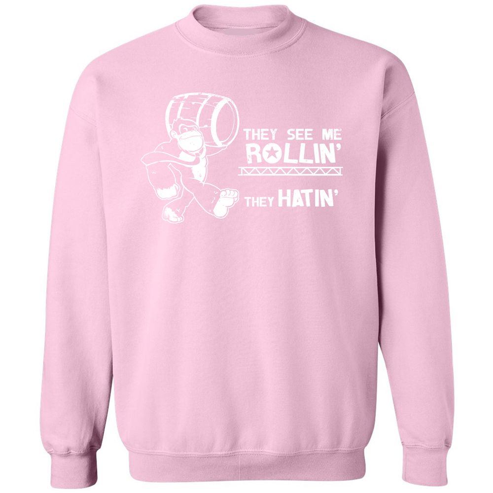 Classic Unisex Sweatshirt - NDL3TBHW - Light Pink - 3