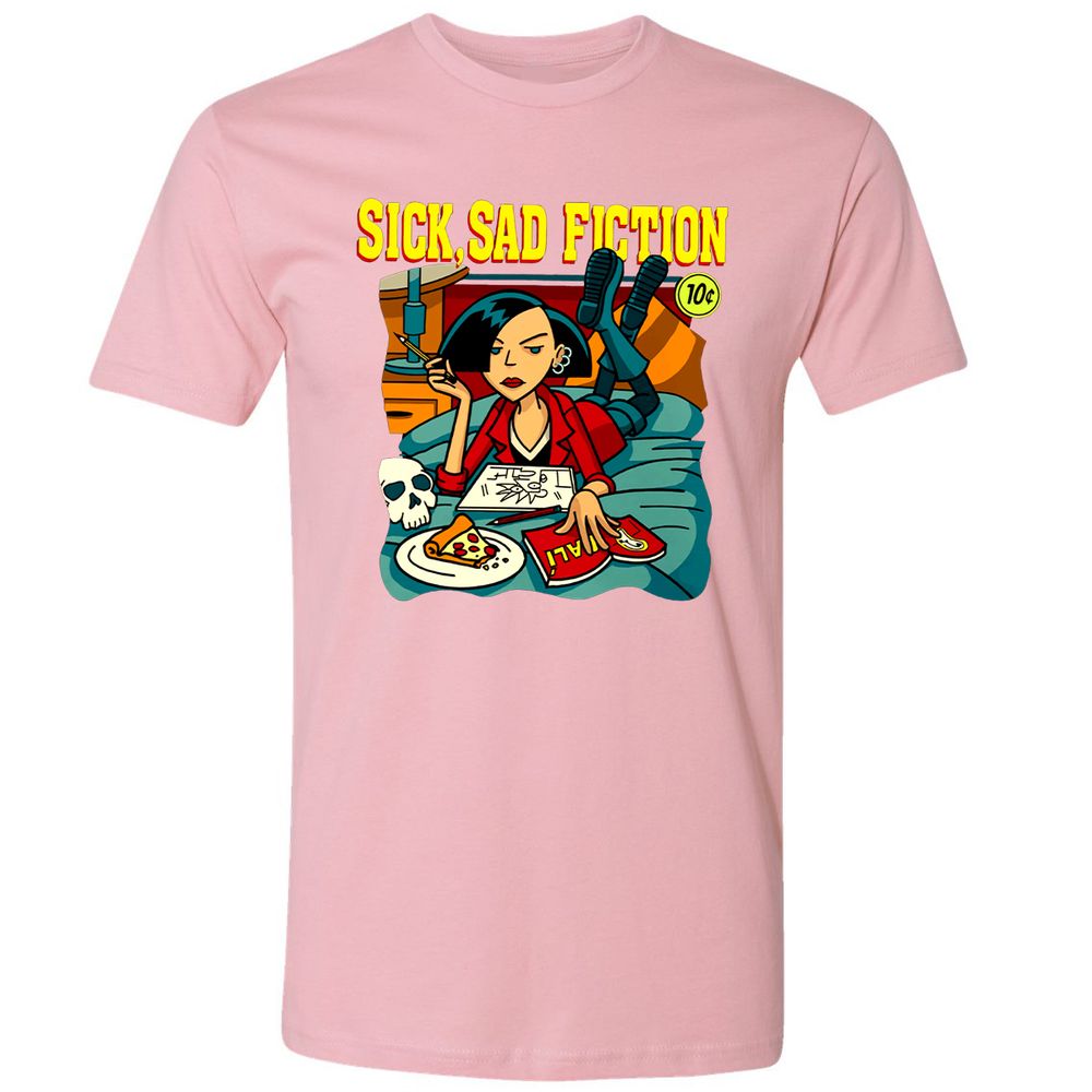 Premium Unisex T-Shirt - HJKQVFE1 - Light Pink - 3