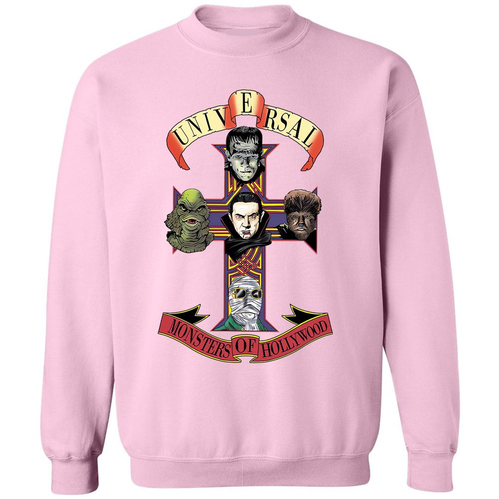 Classic Unisex Sweatshirt - UQ18CB5N - Light Pink - 3