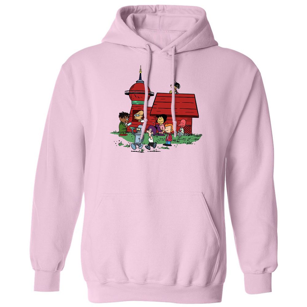 Classic Unisex Hoodie - PFCTUEVM - Light Pink - 3