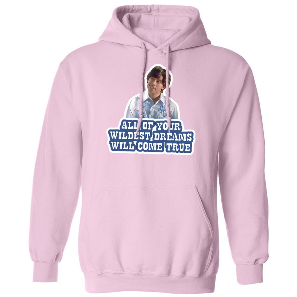 Classic Unisex Hoodie - VQFAC463 - Light Pink - 3