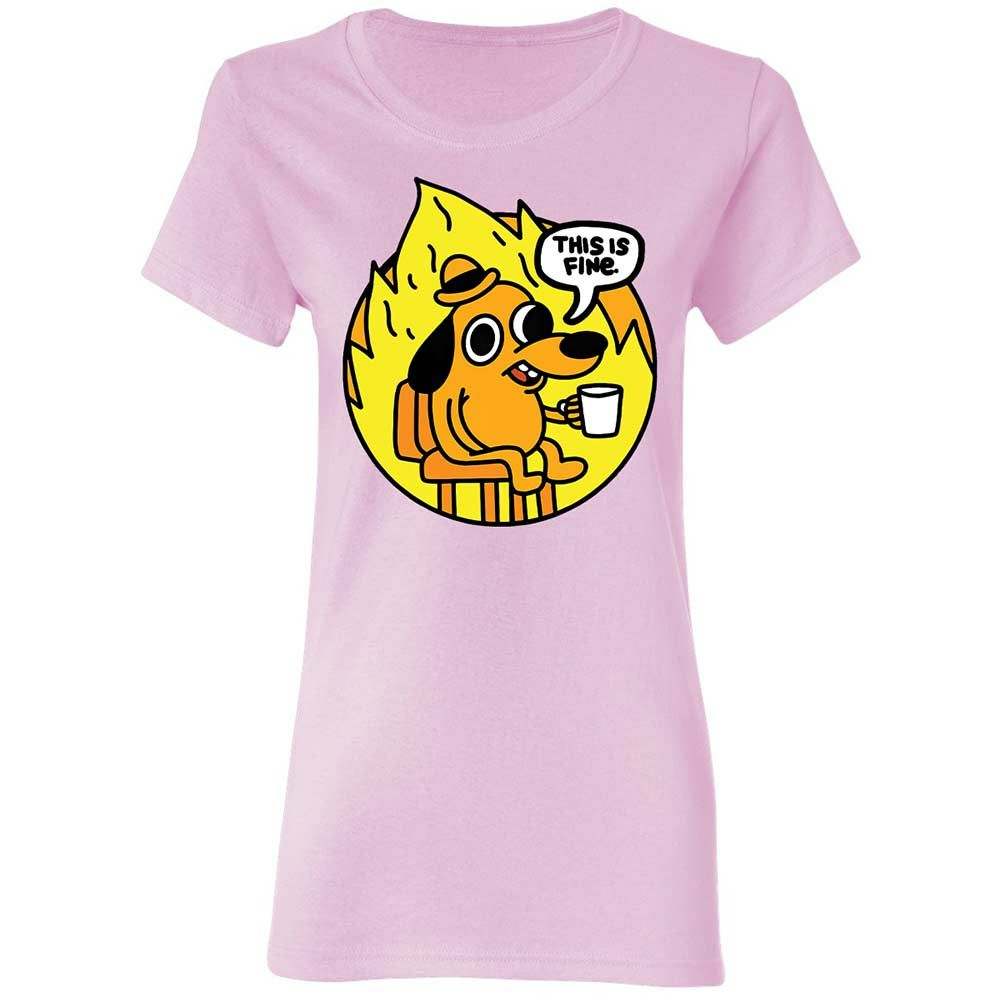 This is Fine - Light Pink - 3