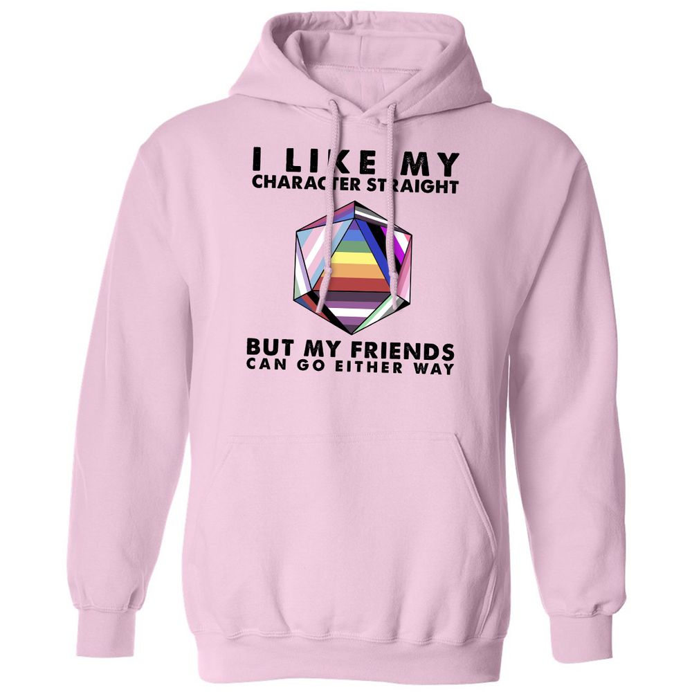 Classic Unisex Hoodie - BU49G7F1 - Light Pink - 3