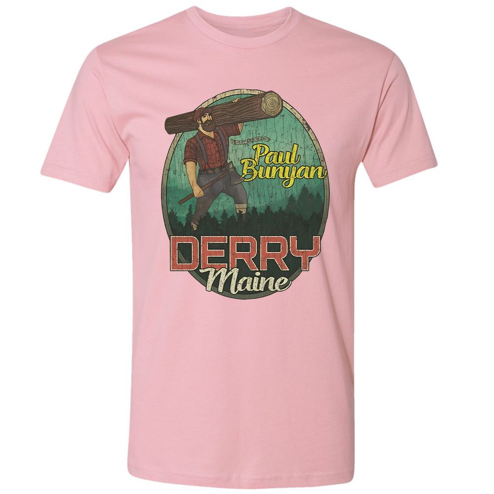 Derry Birthplace of Paul Bunyan - Light Pink - 3