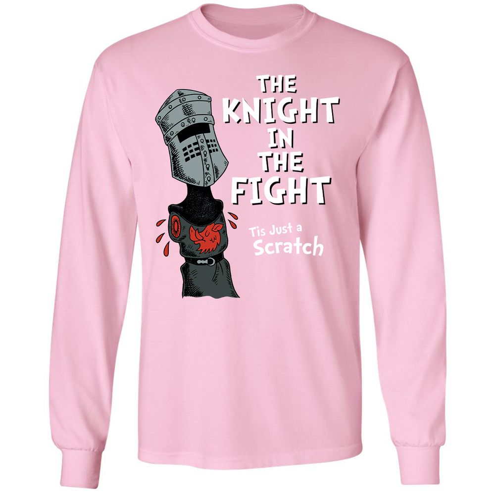 Long Sleeve T-Shirt - B5QAK12Y - Light Pink - 3