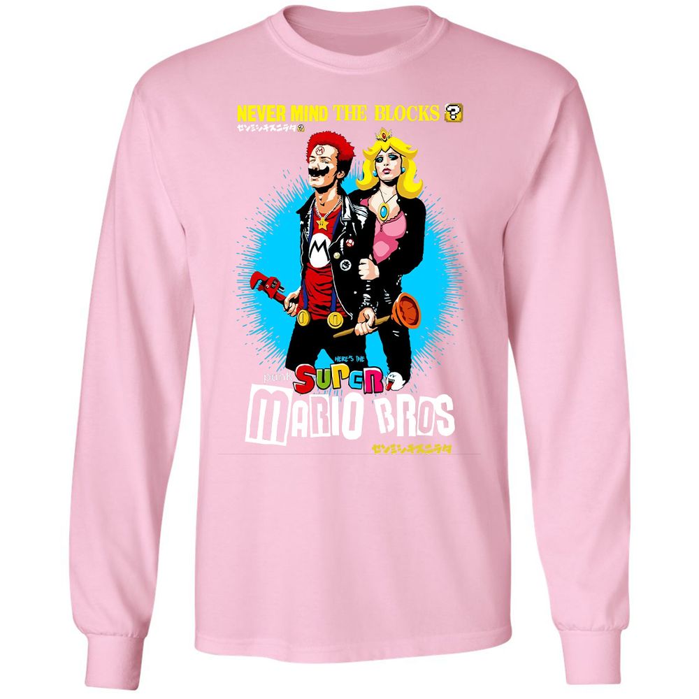 Long Sleeve T-Shirt - 76XP7YVG - Light Pink - 3