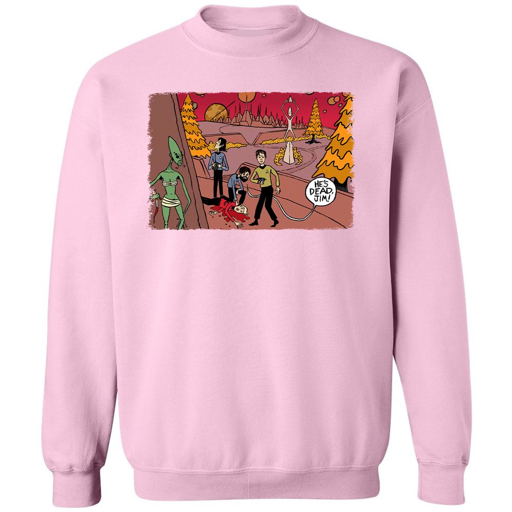 Classic Unisex Sweatshirt - 1XHBAAFB - Light Pink - 3