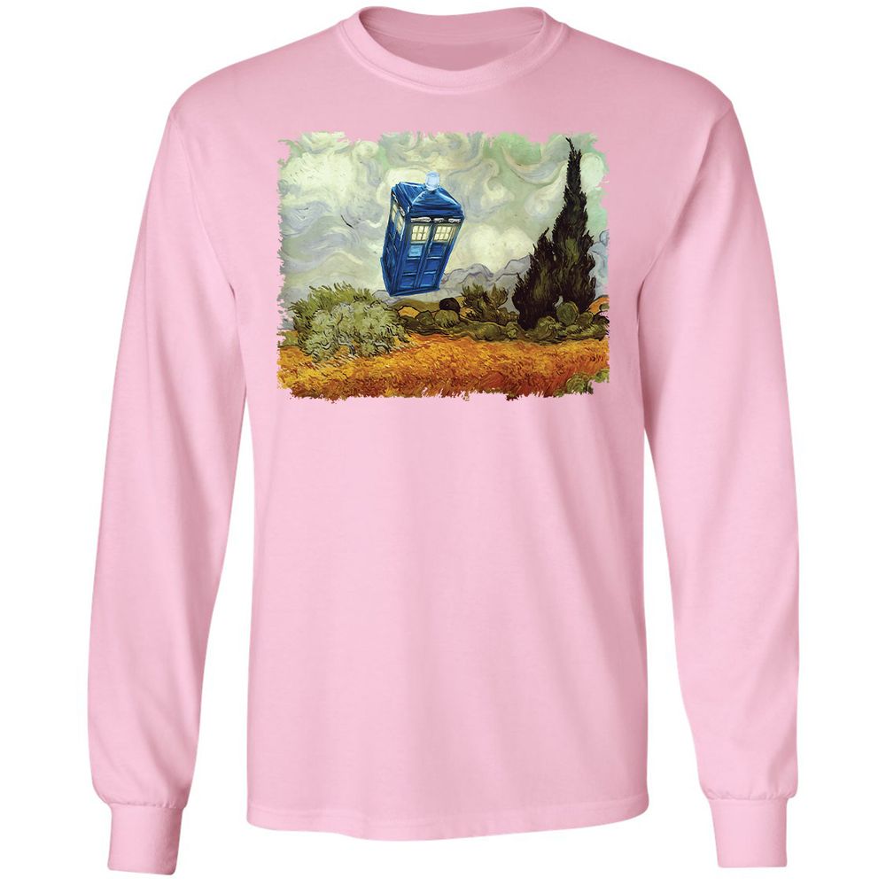Long Sleeve T-Shirt - 7TY81HWU - Light Pink - 3