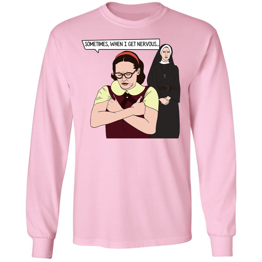 Long Sleeve T-Shirt - YBTU33BS - Light Pink - 3