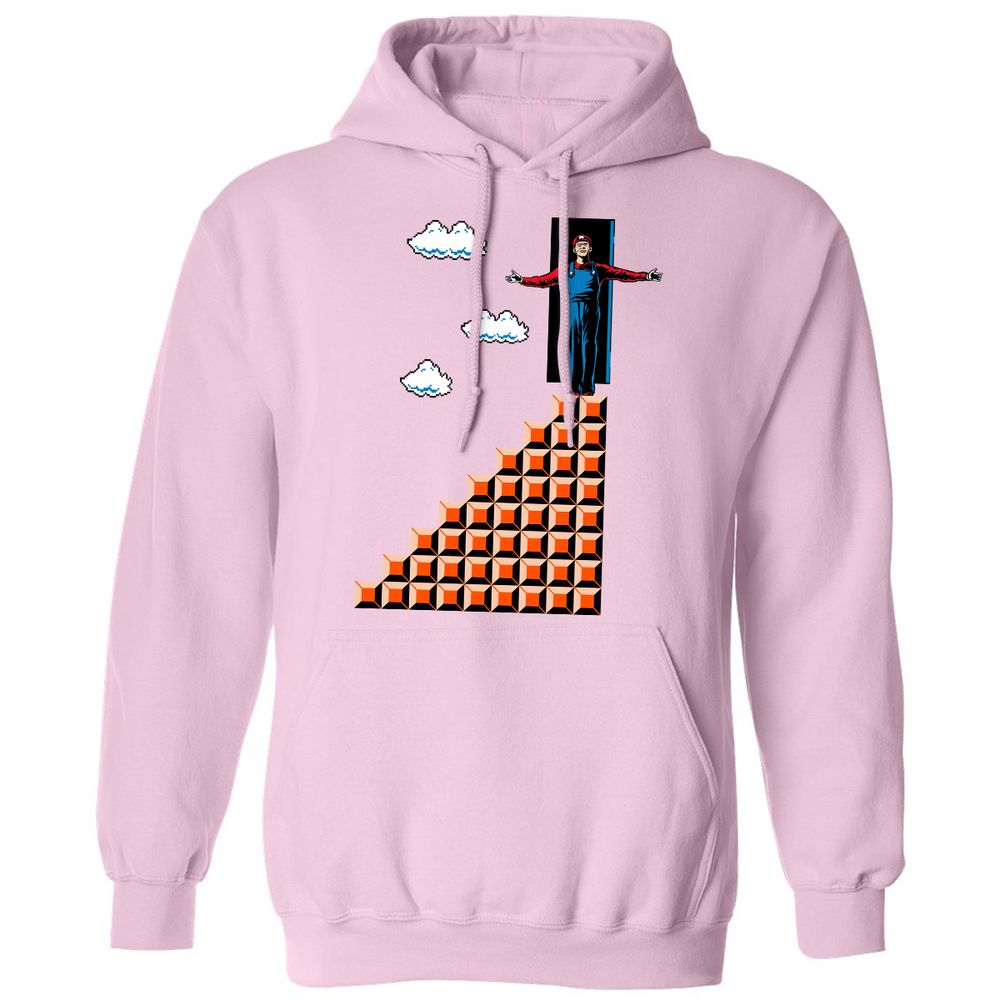 Classic Unisex Hoodie - V8QJR2K6 - Light Pink - 3