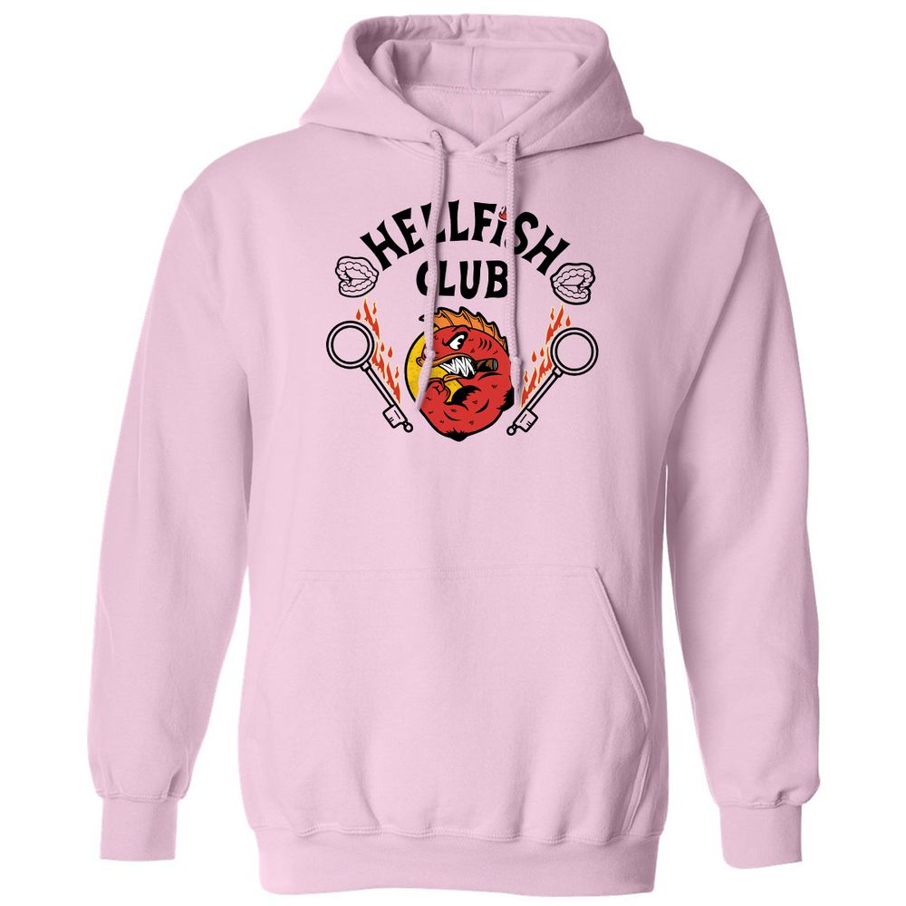 Classic Unisex Hoodie - XYUN7E8B - Light Pink - 3