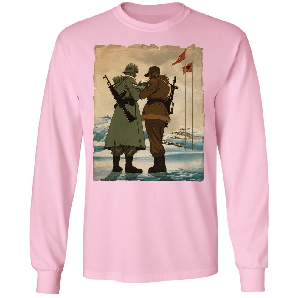 Long Sleeve T-Shirt - 2T4HG375 - Light Pink - 3