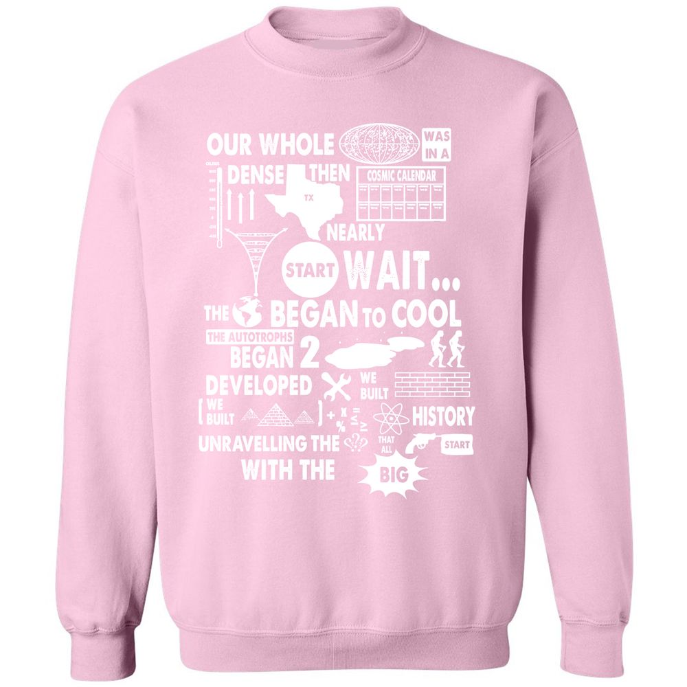 Classic Unisex Sweatshirt - G4WWQDCW - Light Pink - 3