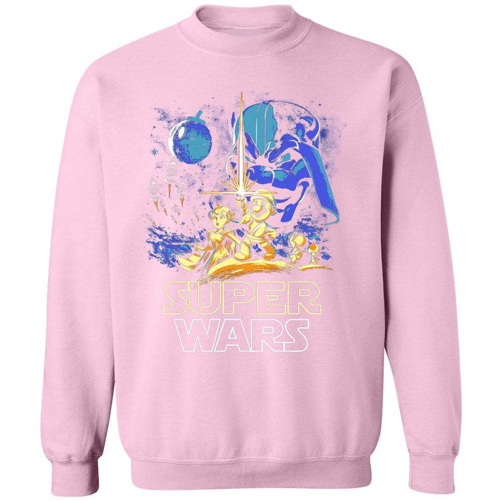 Classic Unisex Sweatshirt - SJ44J4KF - Light Pink - 3