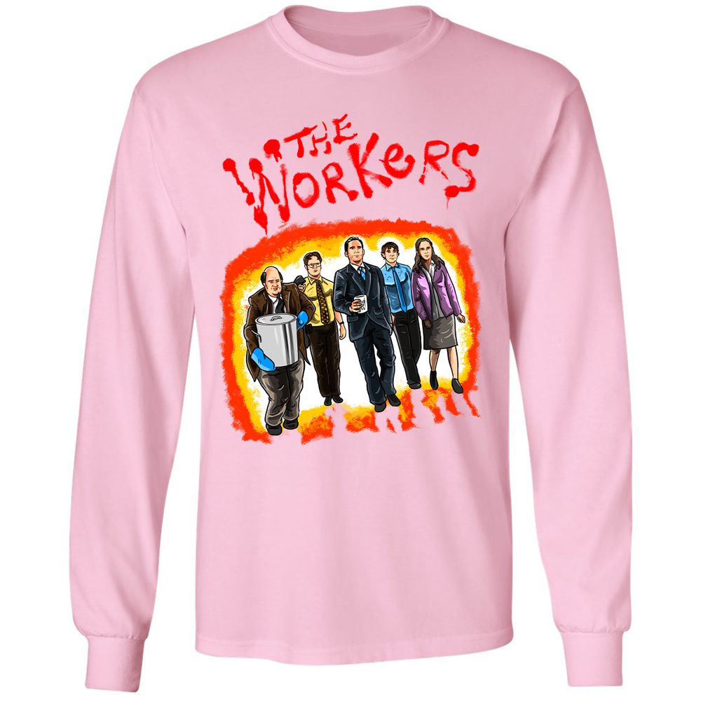 Long Sleeve T-Shirt - 4GGLNRB1 - Light Pink - 3