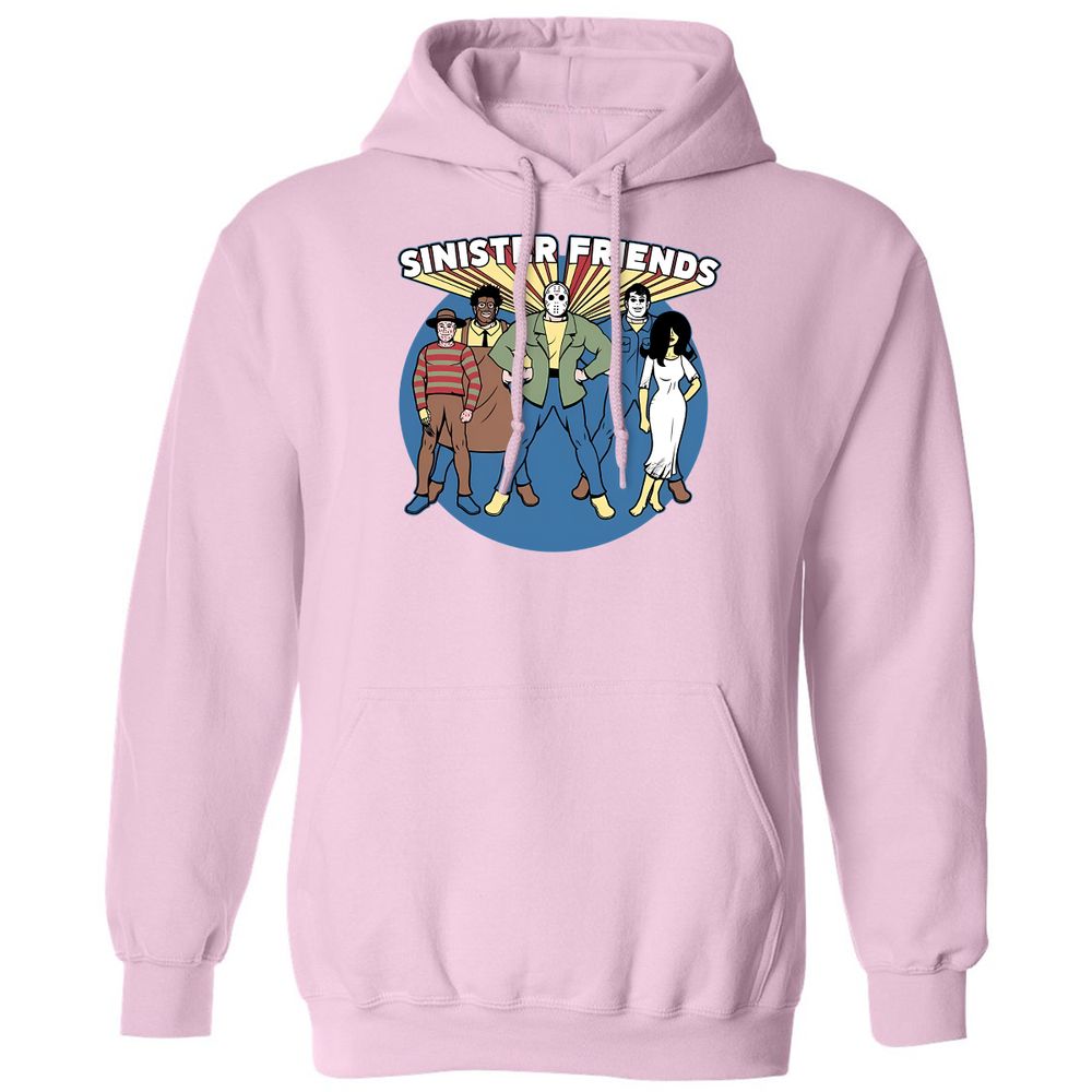 Classic Unisex Hoodie - WQ23WRTE - Light Pink - 3