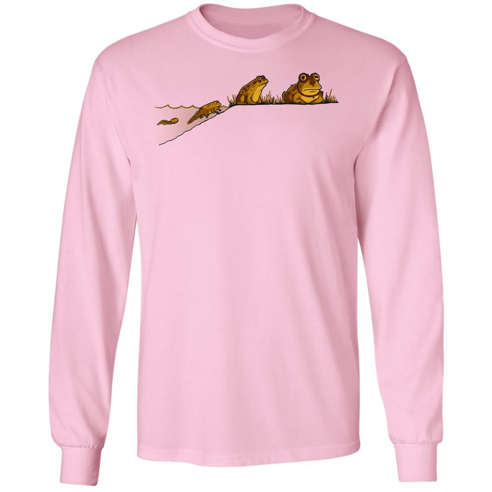Long Sleeve T-Shirt - WTPJ66UJ - Light Pink - 3