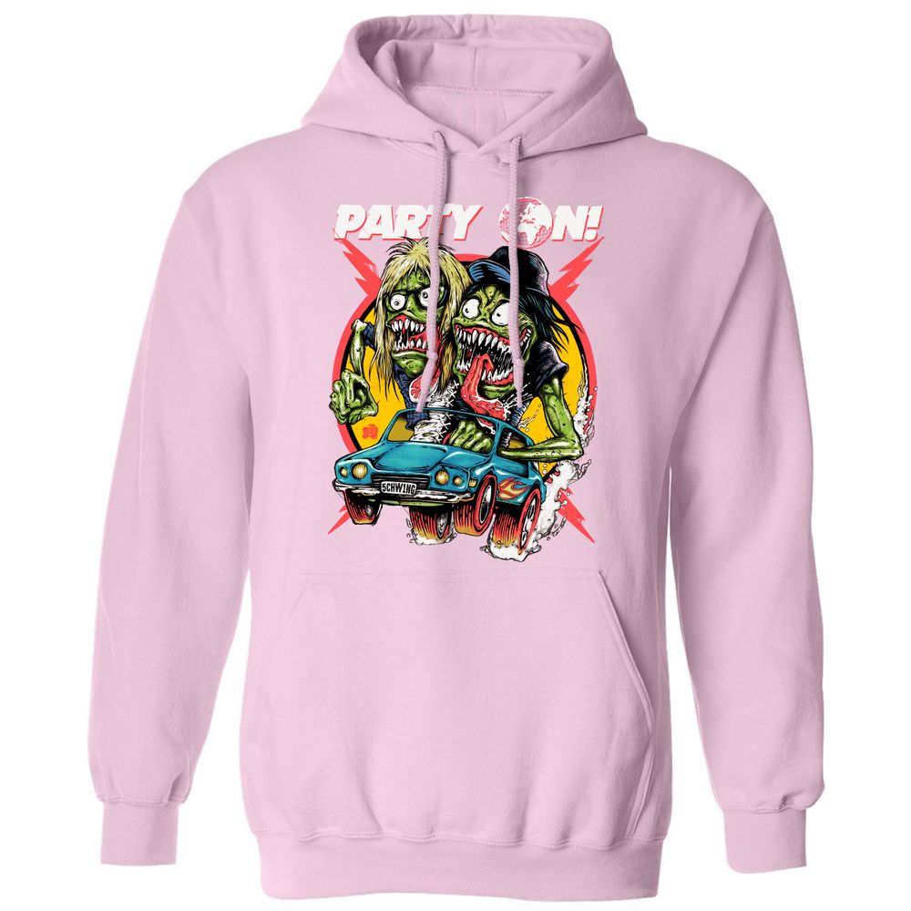 Classic Unisex Hoodie - 634HRFY9 - Light Pink - 3