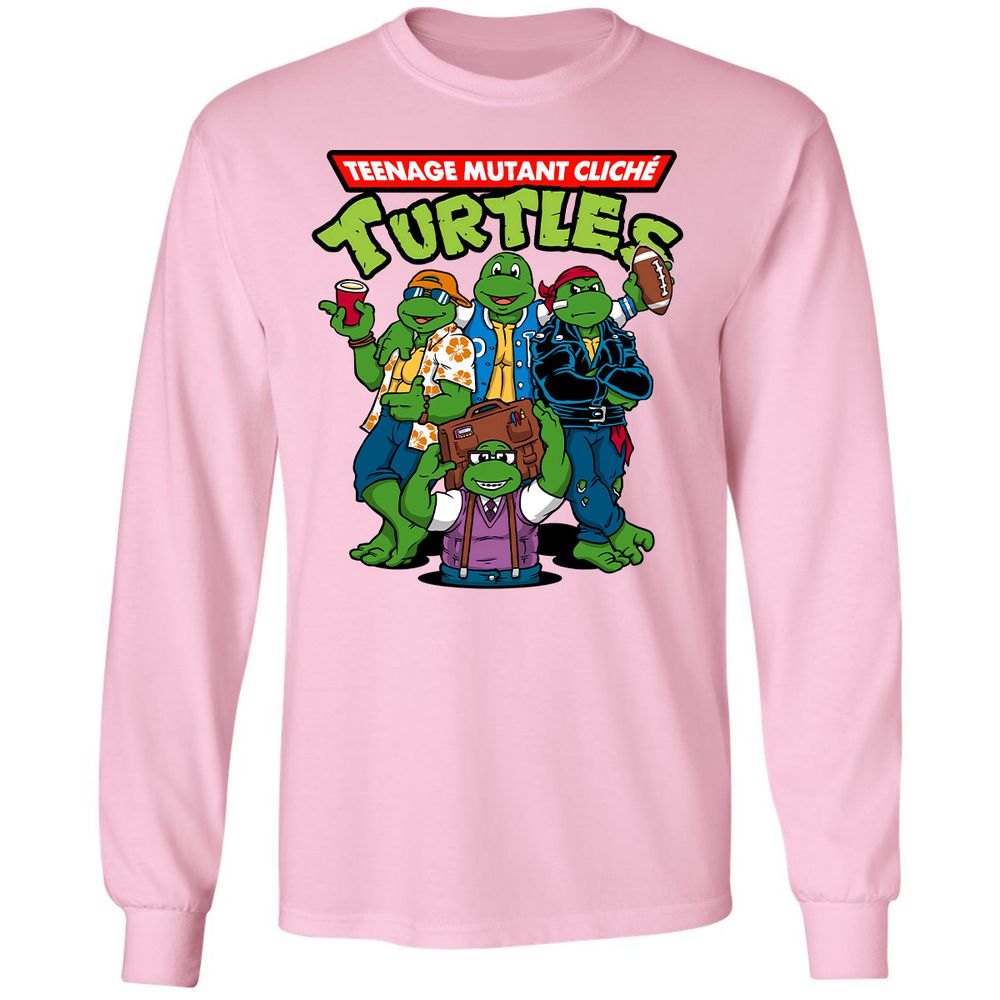 Long Sleeve T-Shirt - YN1NP9Q9 - Light Pink - 3