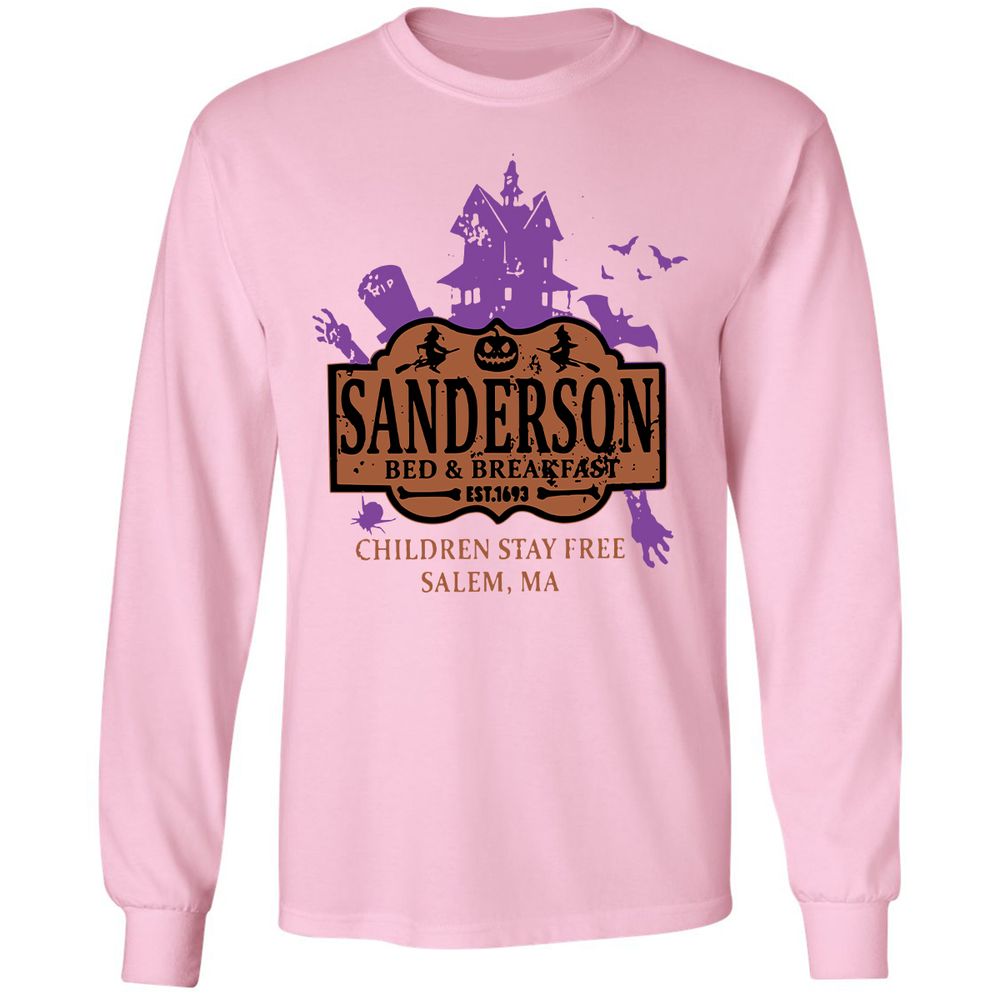 Long Sleeve T-Shirt - XCFTRRUD - Light Pink - 3