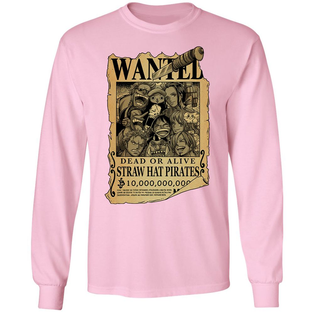 Long Sleeve T-Shirt - WJS3NWWL - Light Pink - 3