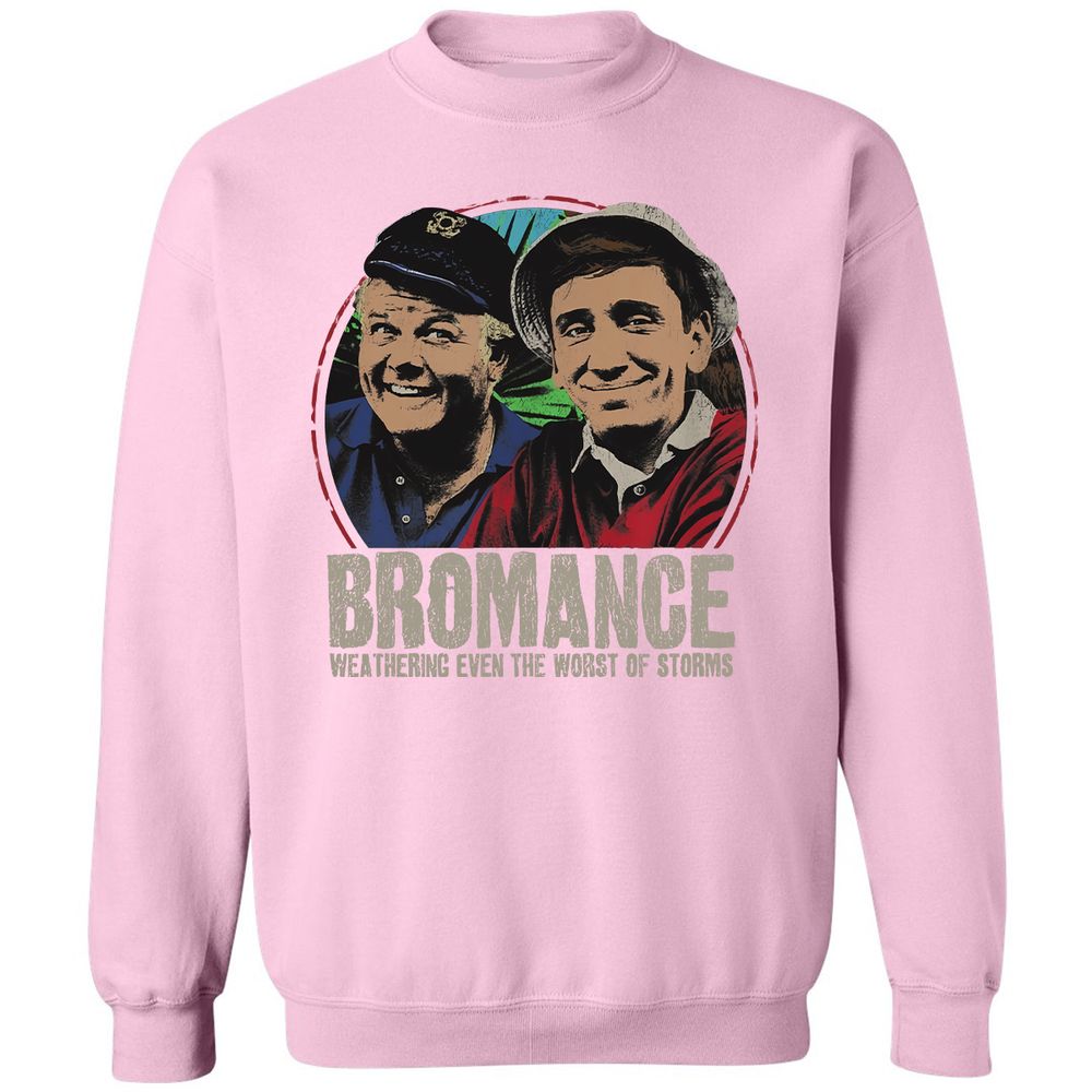 Classic Unisex Sweatshirt - FJELUAAH - Light Pink - 3