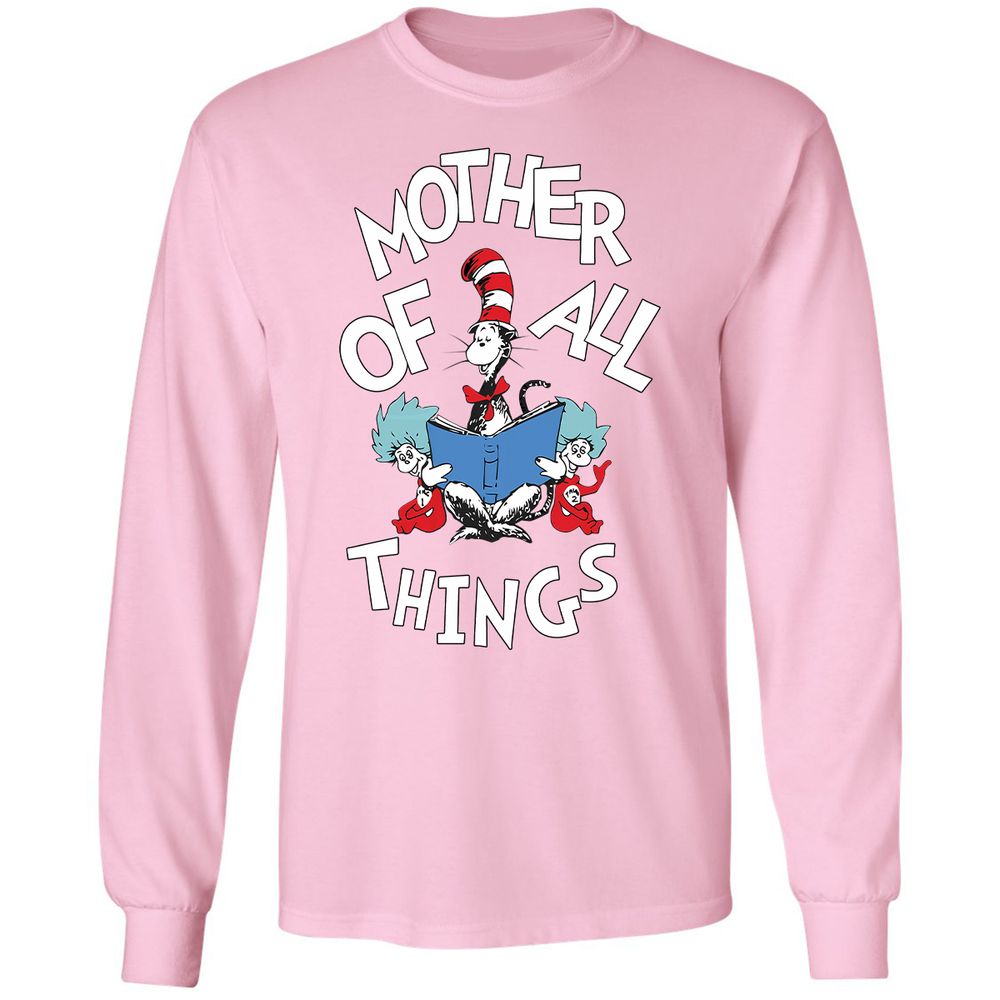 Long Sleeve T-Shirt - PLBULFLR - Light Pink - 3