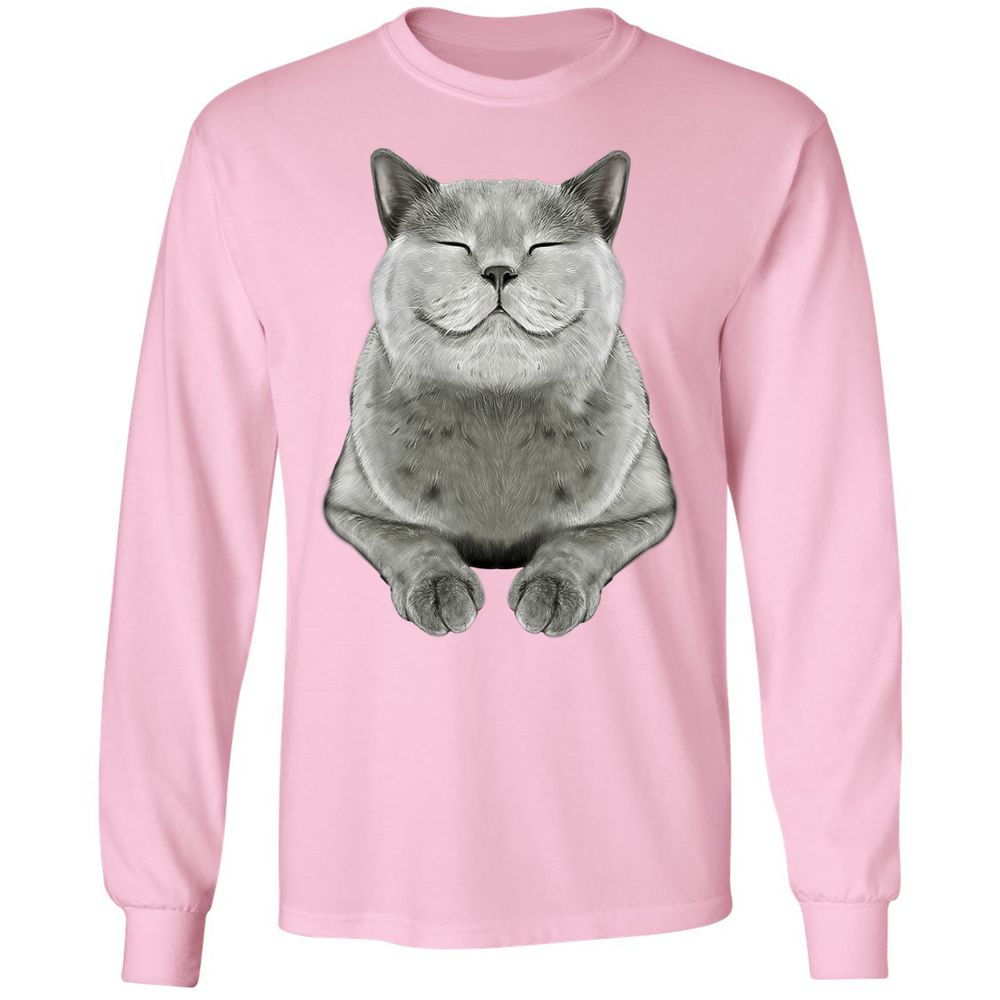 Long Sleeve T-Shirt - SYTZ4NRC - Light Pink - 3