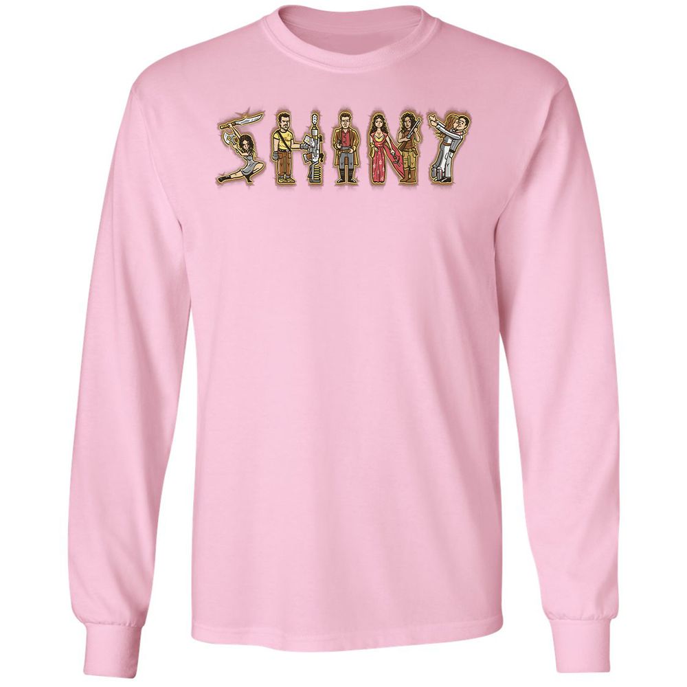 Long Sleeve T-Shirt - YWMXUU5K - Light Pink - 3
