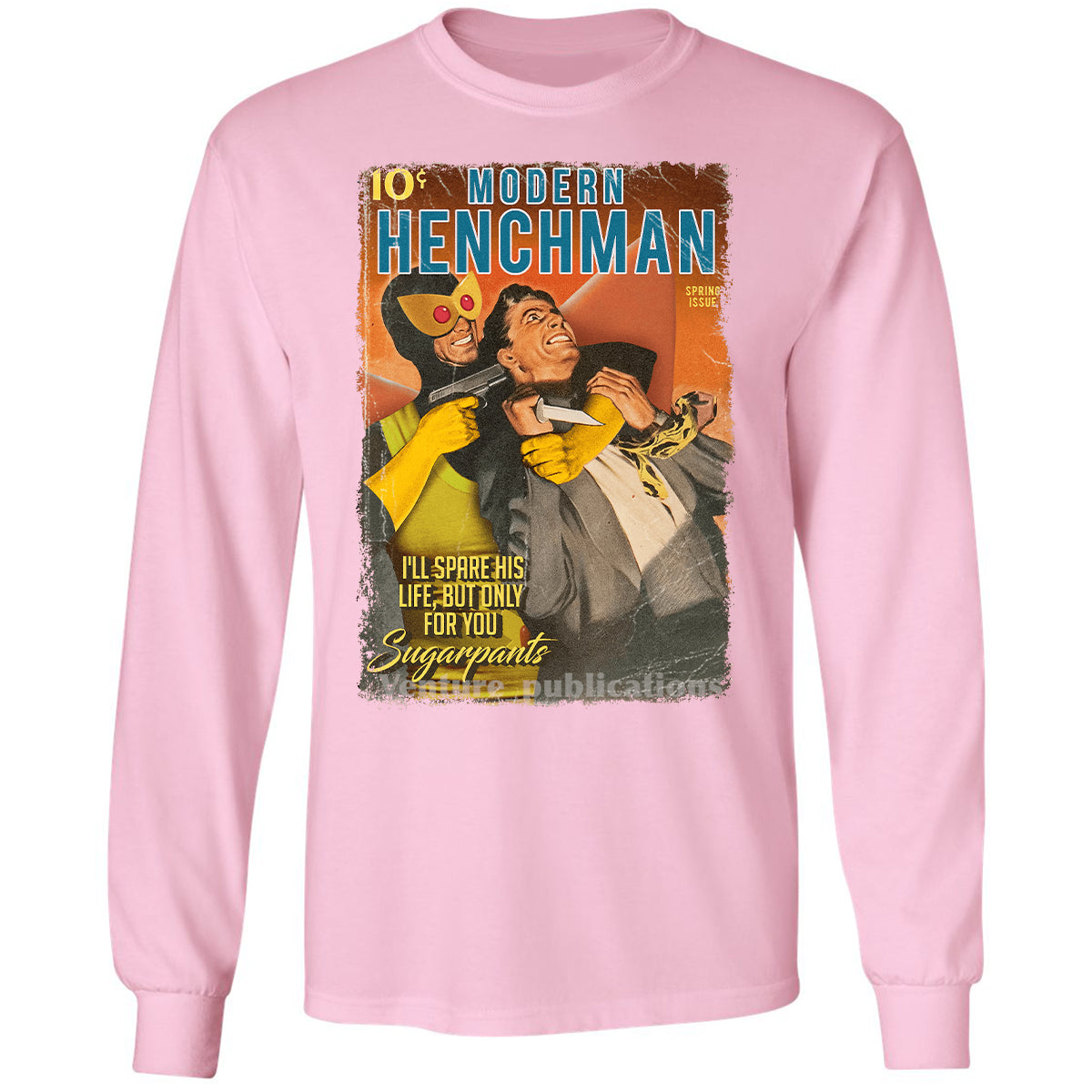 Long Sleeve T-Shirt - P1HT2K2P - Light Pink - 3