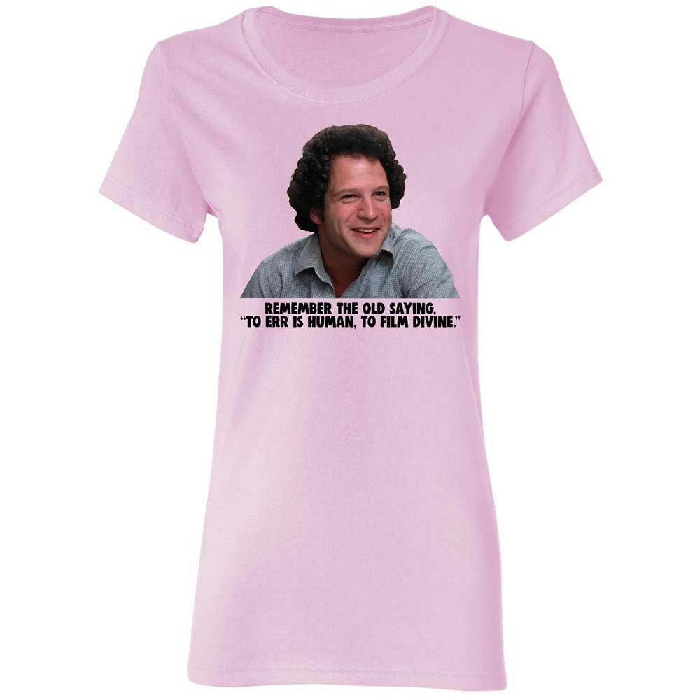 To err is human, to film divine - Light Pink - 3