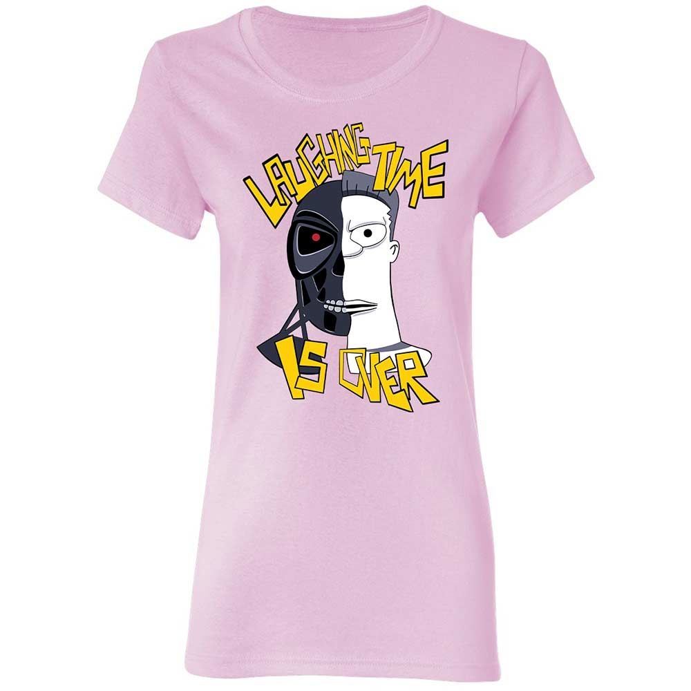 Laughing time is over - Light Pink - 3