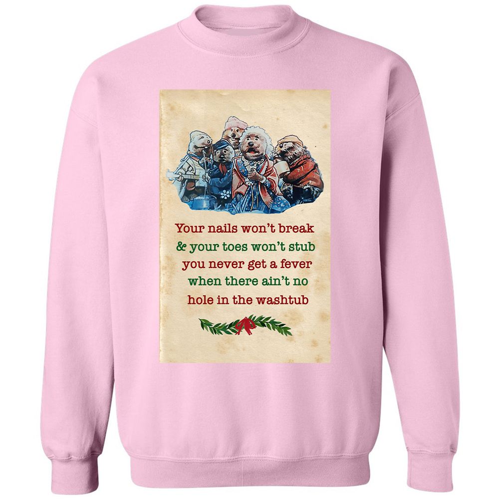 Classic Unisex Sweatshirt - F2NTFJYB - Light Pink - 3