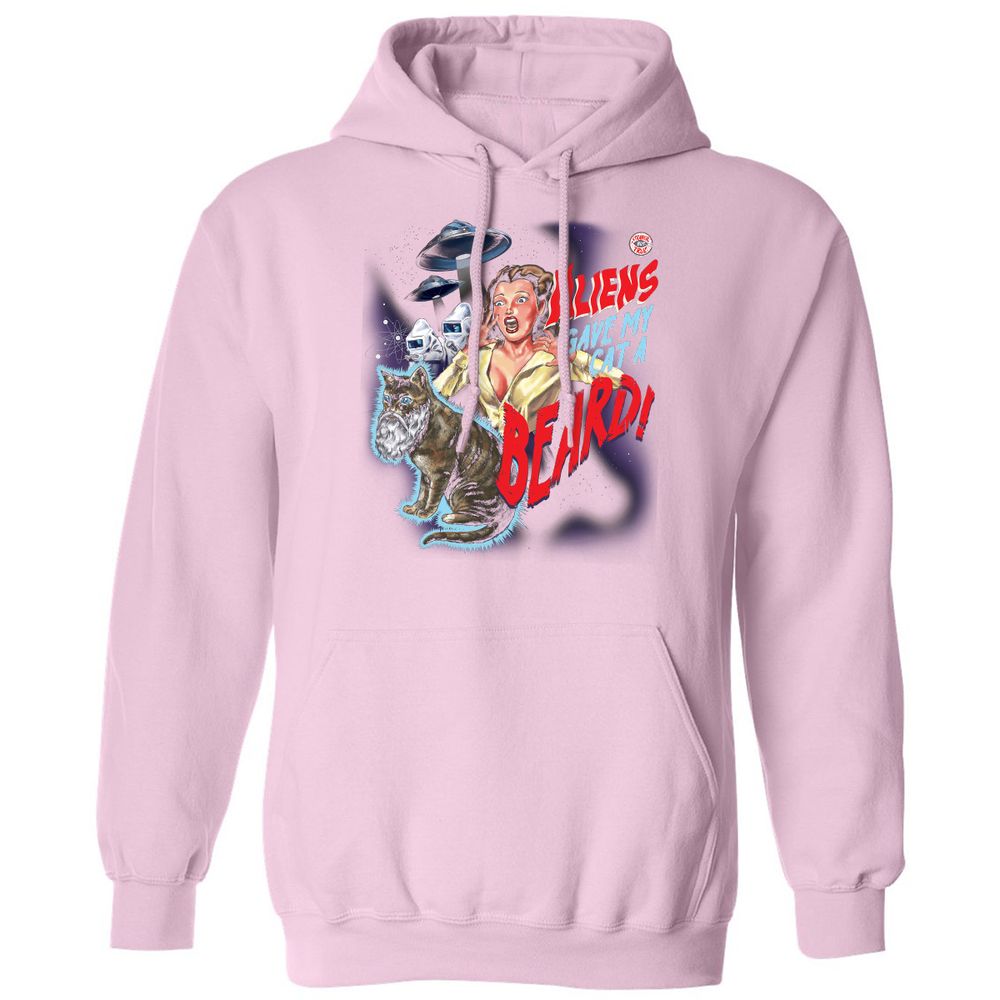 Classic Unisex Hoodie - C25SPXU1 - Light Pink - 3