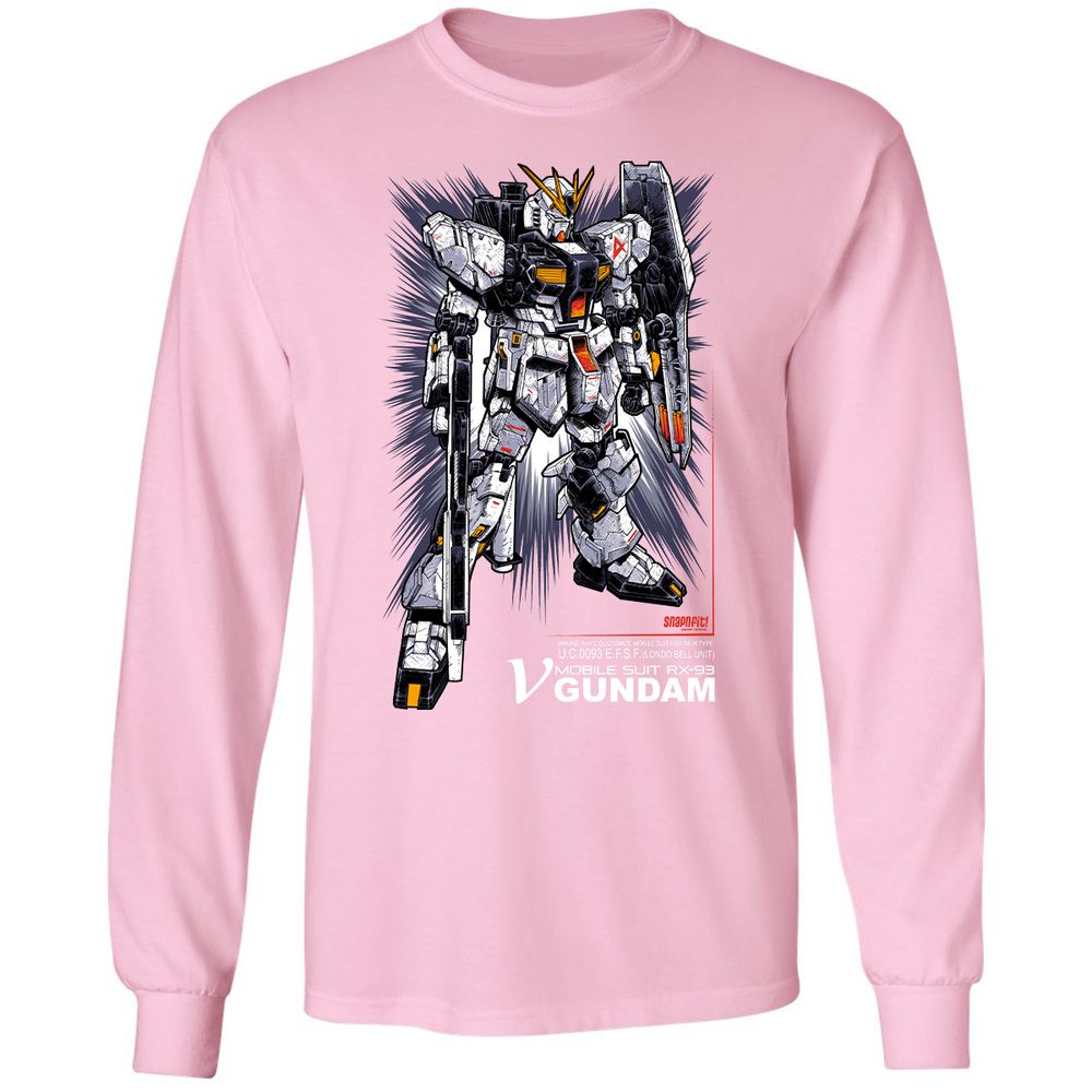 Long Sleeve T-Shirt - MXZBTDH3 - Light Pink - 3