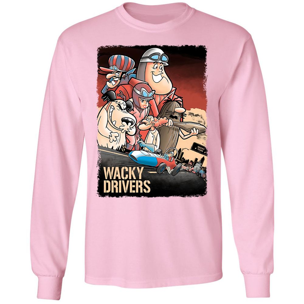 Long Sleeve T-Shirt - GTZ8Y2JX - Light Pink - 3